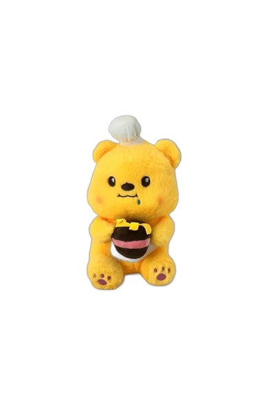 PLUSHH Yellow Teddy Bear 25 cm