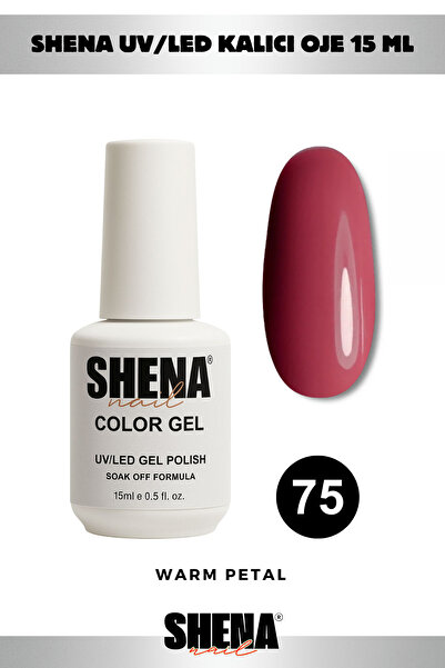 Shena Kalıcı Oje 15 Ml - 75 Gülkurusu - UV/LED Gel Polish ❤ From Dubai