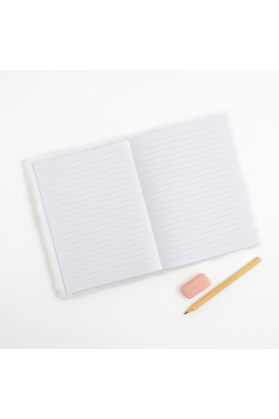 repro design 22X15 Panda Themed Plush Notebook | 120 Sheets