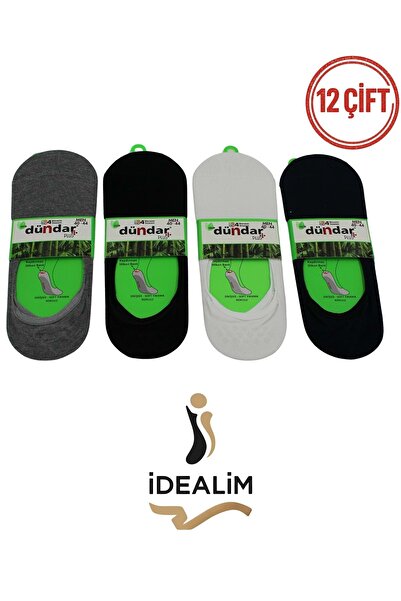Dündar Plus 12 Pairs of Men's Bamboo Socks
