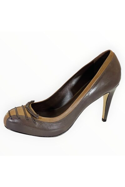 Cole Haan Pantofi cu Toc Vintage Y2K Nike Air Edition, Piele Naturala, Marimea 39.5 EU