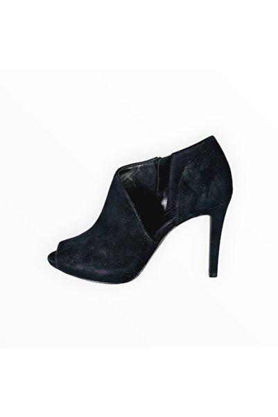 Michael Kors Women's High Heel Shoes D'Orsay Black Suede Size 38 EU