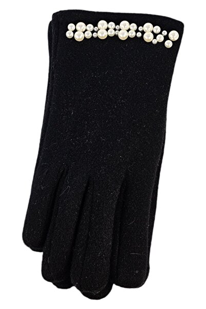 QUIZ Elegant Women's Gloves with Pearls