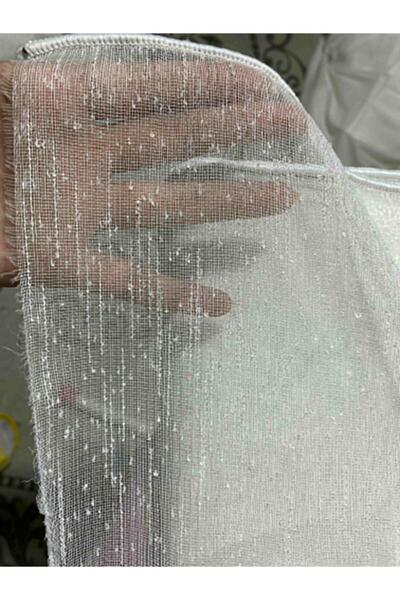 Aydin Şantuklu Keten 1/3 Sık Pile Tül Perde Her Odaya Uygun Ütü İstemeyen