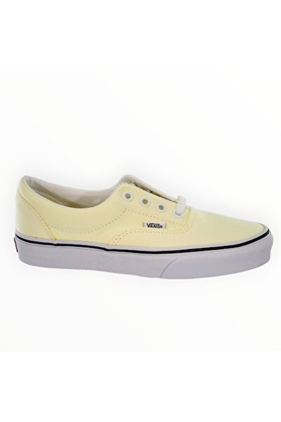 Vans Unisex Canvas Sneakers Pale Yellow, EU Size 36.5