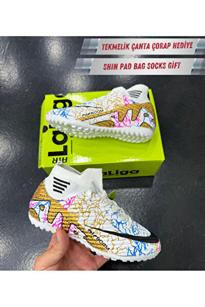 Krampon odası Laliga Pro Halı Saha 3'lü Set+Çanta+Çorap+Tekmelik