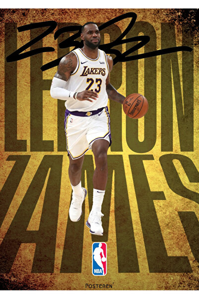 Lebron James Poster Tablo Basketbol Posterleri