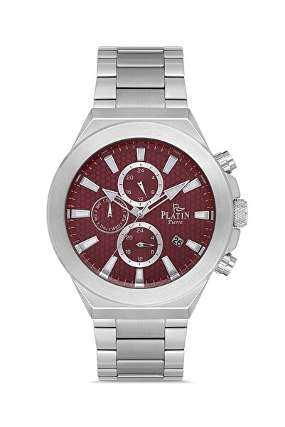 Platin Pierre Hds-pl-1174ga-a8 steel band active men's wristwatch