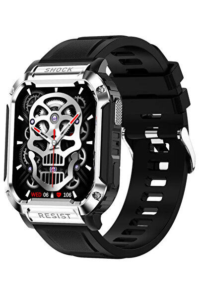 LikeSmart Ceas SmartWatch ISP TaNK Sport Watch" IPS, Apel Bluetooth, AI Assistant, Moduri Sport, Oxi