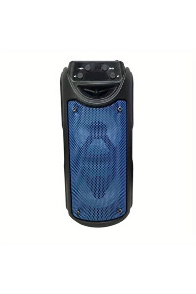 Başkenttekno 1558 3 inc RGB Ledli Radyolu Taşınabilir Bluetooth Hoparlör Part...