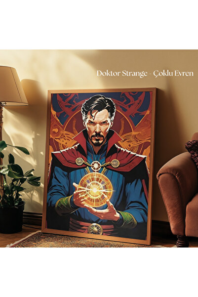 tuvart Sayılarla Boyama Seti Marvel 35x50cm, Doktor Strange - Çoklu Evren