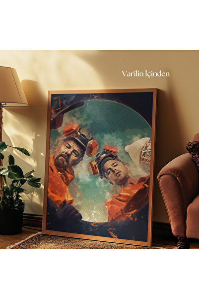 tuvart Sayılarla Boyama Seti Breaking Bad 35x50cm, Varilin İçinden