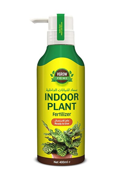 Vgrow Prime سماد نباتي داخلي جاهز للاستخدام من Vgrow - زجاجة تغذية مضخة سعة 4...
