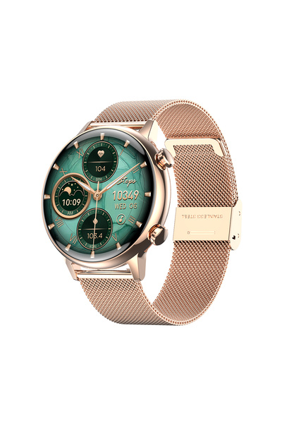 LikeSmart CharmFiT ISP SmartWatch, 1.1" AMOLED, Bluetooth Call, SpO2 Oximeter, Heart Rate Monitoring