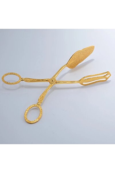 ORIAN ملقط كيك معدني ذهبي