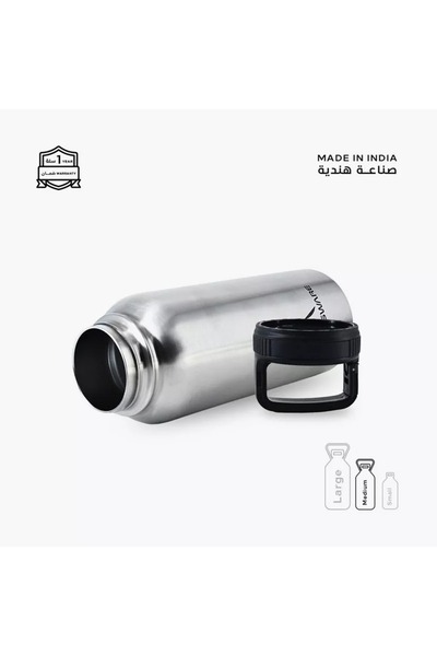 Generic Stainless Steel Water Bottle - 1 L