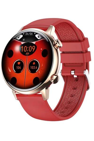 LikeSmart CharmFiT ISP SmartWatch, 1.1" AMOLED, Bluetooth Call, SpO2 Oximeter, Heart Rate Monitoring