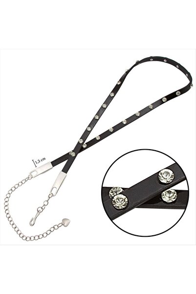 FREEDOM STOREE Curea clasică din piele cu piatră