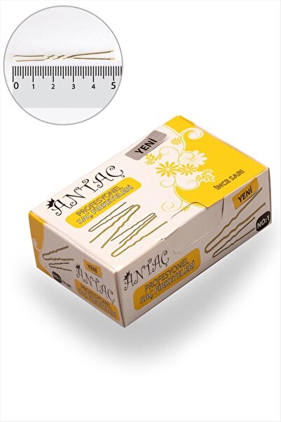 CT STONES دبابيس شعر رفيعة بكرات صفراء 150 قطعة