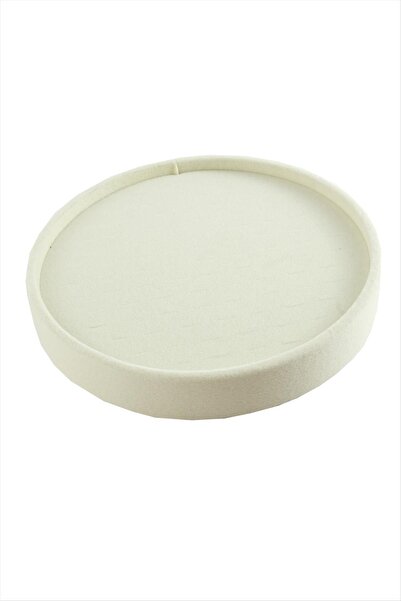 feryal حلق دائري من القماش الخشبي مقاس 20 سم