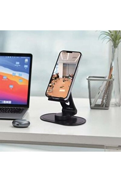 OEM Suport rotativ pliabil negru pentru telefon mobil