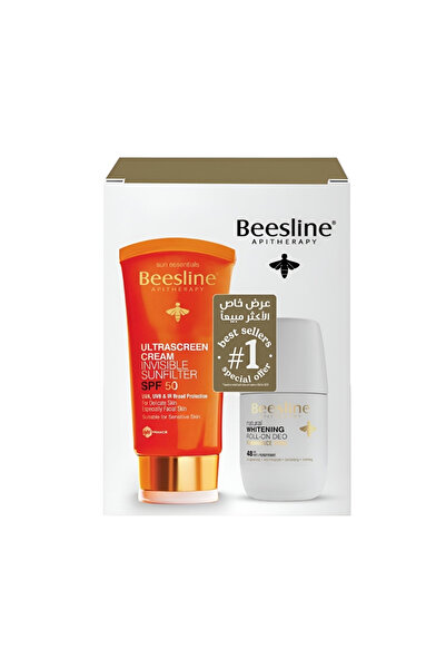 Beesline Beesline Sunscreen Cream 60ml + Roll-On Deodorant Unscented 50ml