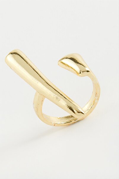 feryal حلقة معدنية على شكل قضيب