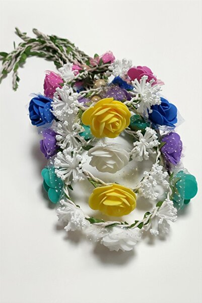 Yıldızınızzz accessory Coroană cu petale de flori de trandafir