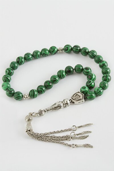 Ronanna سبحة من حجر الملاحيط الطبيعي 8 ملم