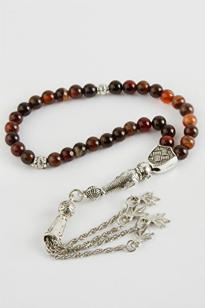 AKSESUARIM Agat Pietre Naturale Tasbih 6 Mm