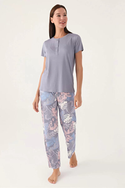 Pierre Cardin طقم مزدوج - دخان