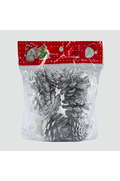 bijuterimarkentinq 6-штучна срібна ялинка для прикрашання новорічної ялинки