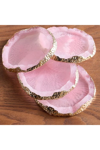 Generic طقم كوستر سيرا، 4 قطع، 11 سم