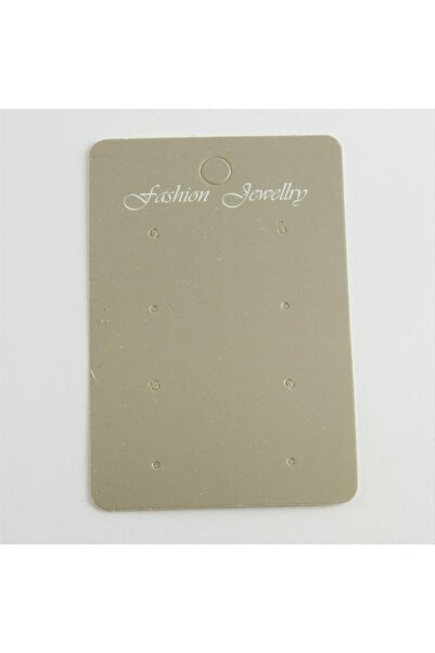 CT STONES Gray Colored Earring Card with 8 Holes