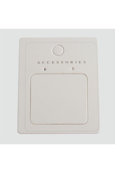 TakÇalıştır Luxury Earring Cards with Window 100 Pieces