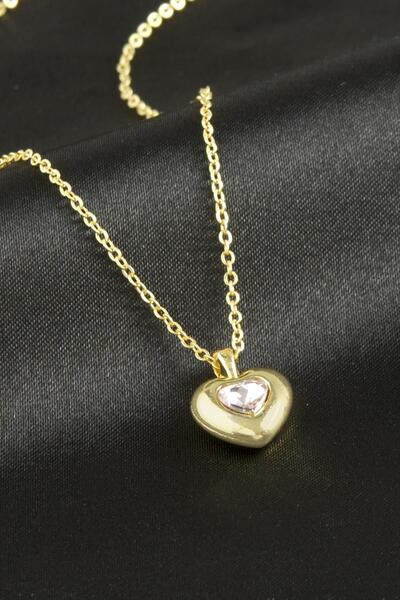 FREEDOM STOREE قلادة حجر القلب