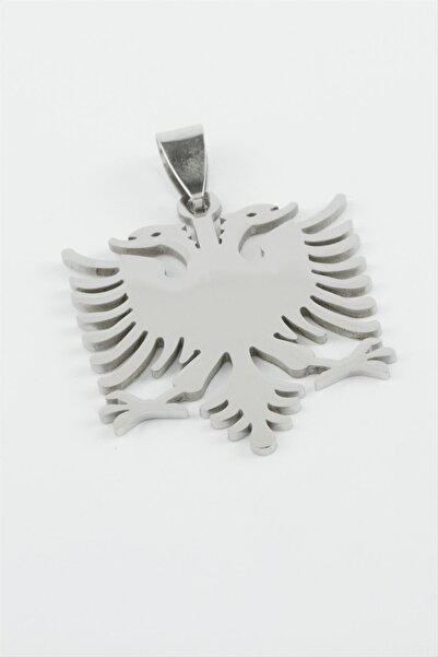 ZERO LAND Double Headed Eagle Steel Pendant 2.7 cm