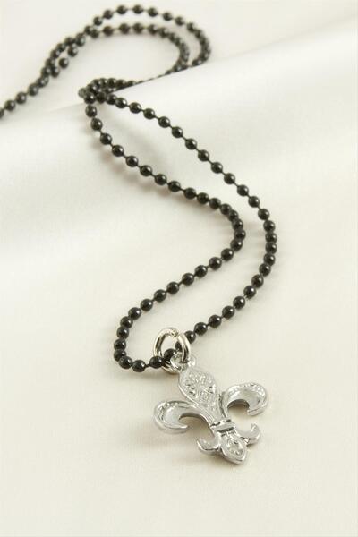 feryal قلادة للرجال بسلسلة على شكل مرساة