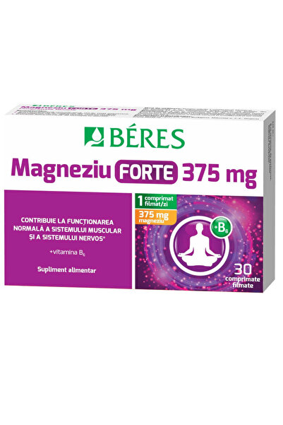 Other Magnesium forte 375 mg + B6, 30 film-coated tablets, Beres