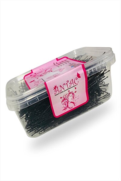 Okyanuss Accessories Black Knobbed Thin Hairpin 200 Gr.