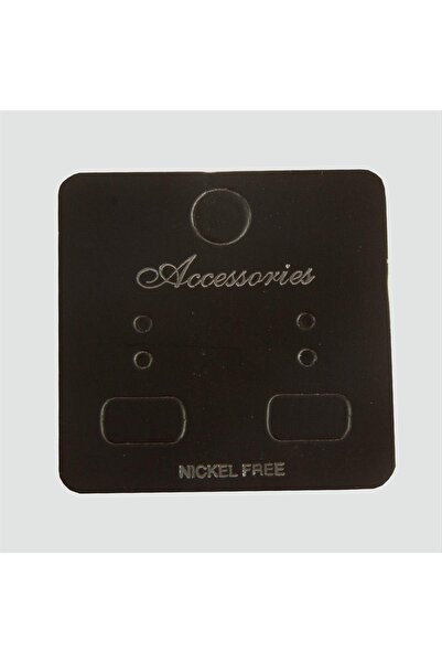 CT STONES Black Color Earring Card 200 Pieces