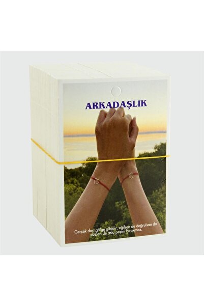 bijuterimarkentinq 2-Piece Friendship Bracelet Card