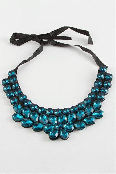 feryal ديزي ستون طوق قلادة