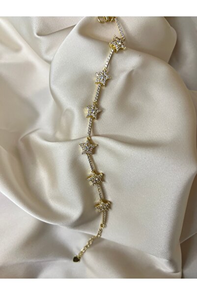 Çelik Gold Sparkle Bileklik