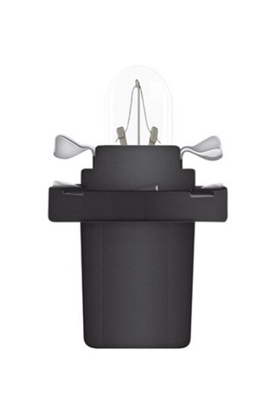 Osram Bec 2721MF, bord cu mufa, B8.5D, soclu negru, 12 V, 1.2W