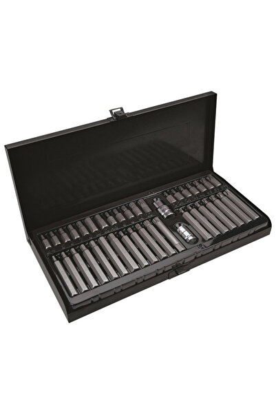 NEO Tools Set biti și mâner 40 piese 1/2'', 3/8''