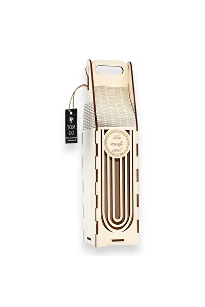 TOM GO Wine bottle gift box with handle
