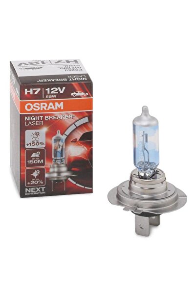 Osram Bec faza lunga 64210NL, H7, 12V, 55W, 4050K, halogen
