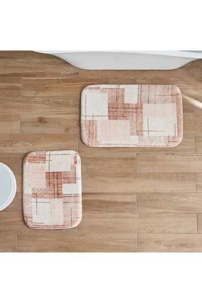 Generic Blocks 2-Piece Bath Mat Set