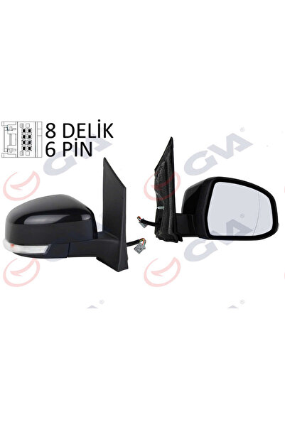 GVA ZENGEZUR DIŞ DİKİZ AYNASI SAĞ FOCUS 08 ELEKTRİKLİ ISITMALI SİNYALLİ ASFER...